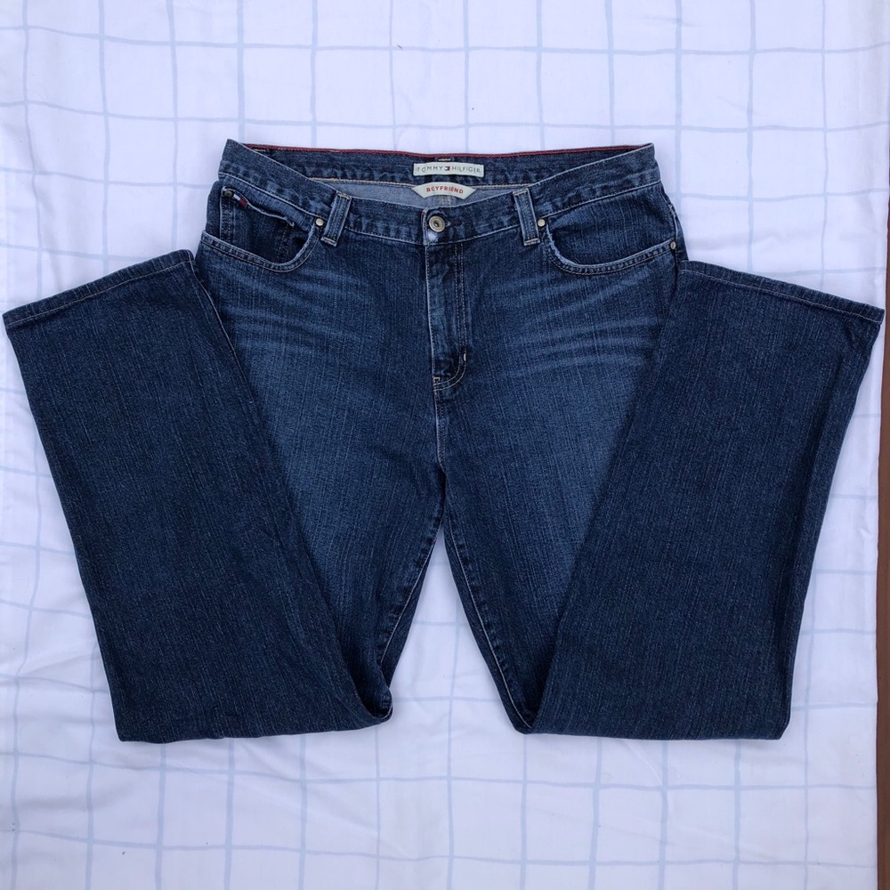 2004 Tommy Hilfiger Dark Wash Boyfriend Jeans